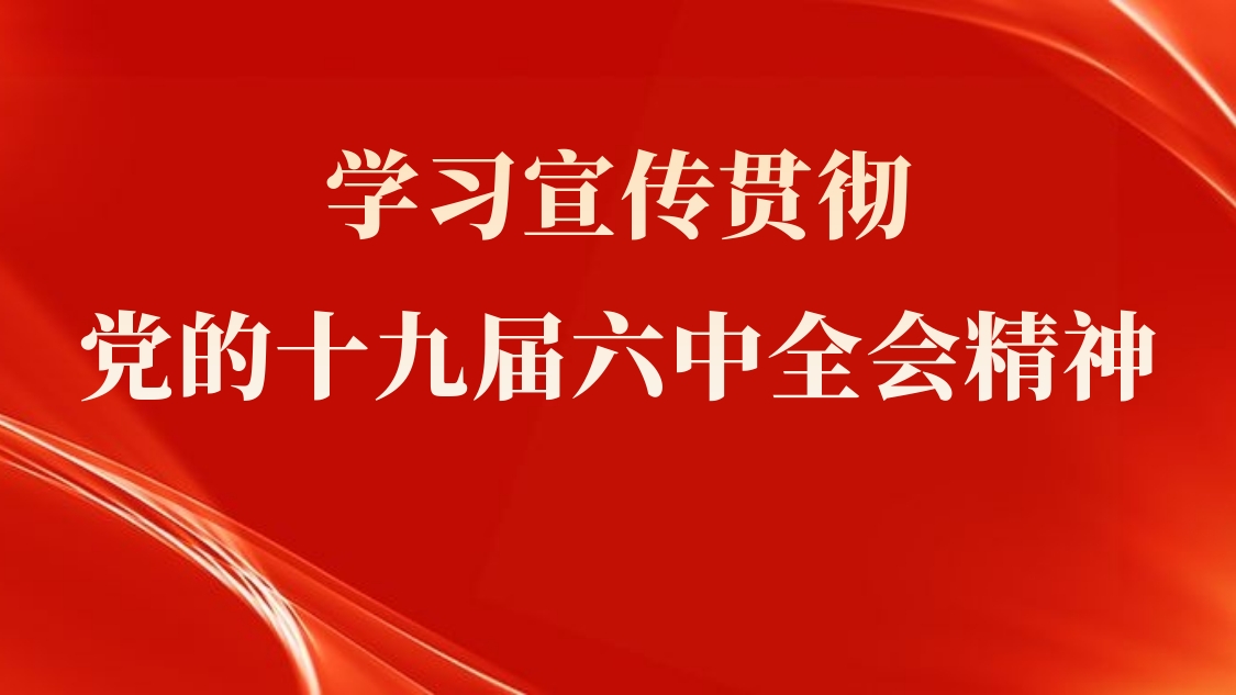 主题党课：学习宣传贯彻党的十九届六中全会精神